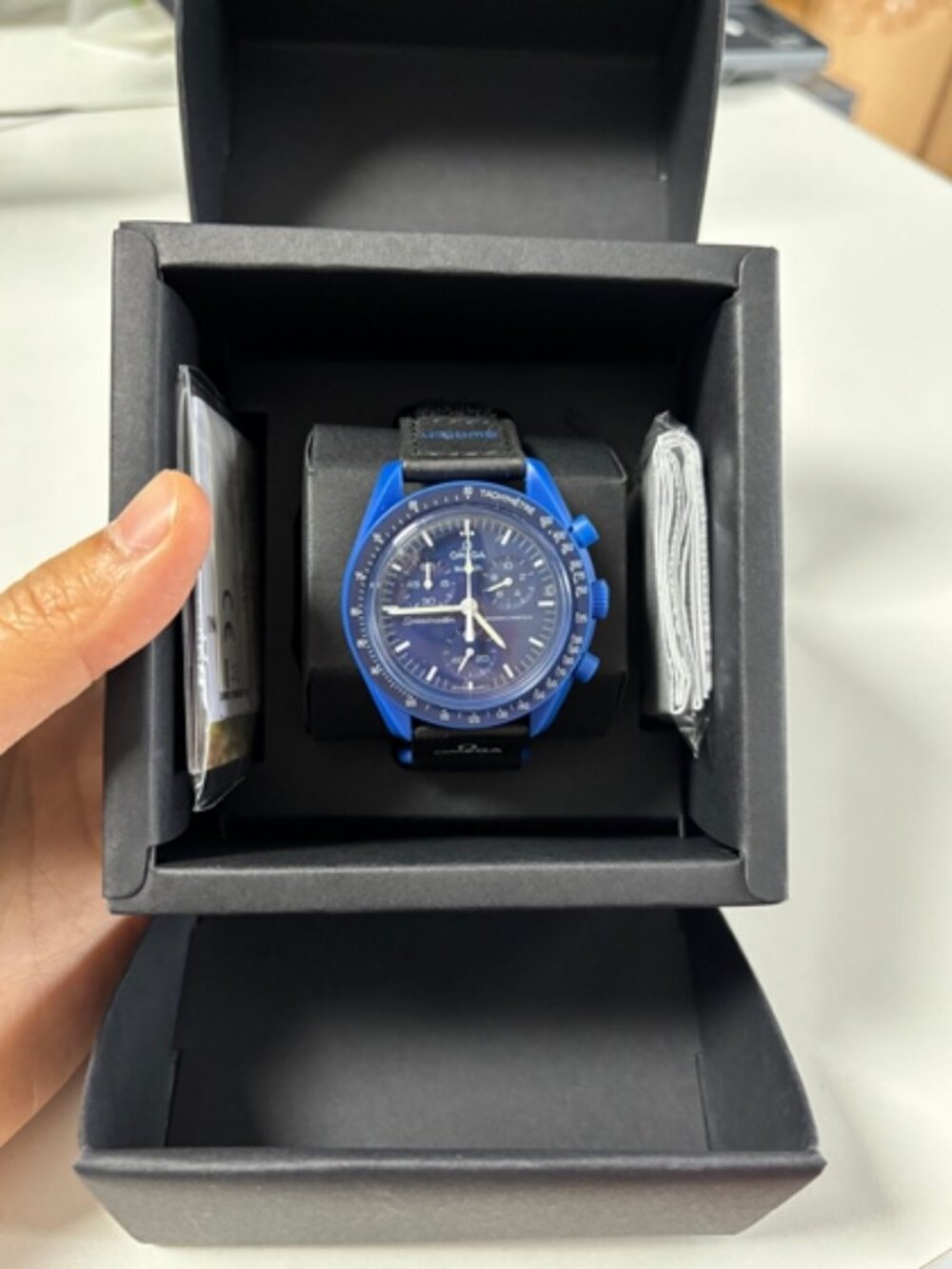 Omega - Dark Blue - Watch - Neptune